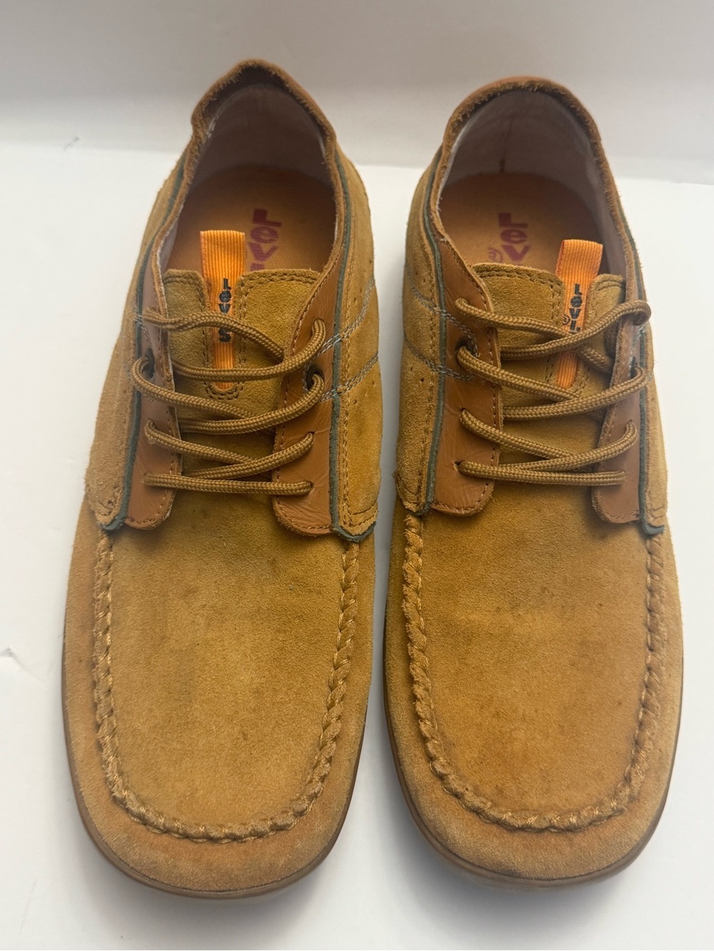 Levi’s Suede Moc Toe Casual Shoes Brown Lace Up Men’s Size 10 Leather